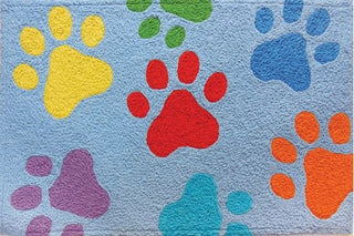 Colorful Paws Rug