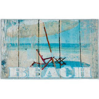 Beach Lounging Machine Washable Olivia's Home™ Accent Rug