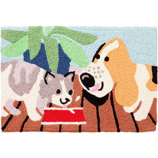 Around the Water Bowl Rug