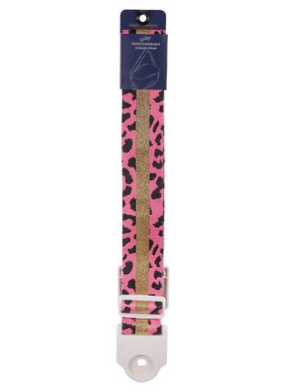 Pink Leopard Interchangeable Cooler Strap