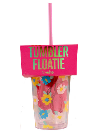 Tumbler & Float in Flowers