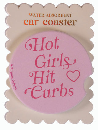 Living For It Car Coaster