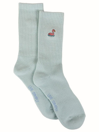 Simply Southern Flamingo Crew Socks