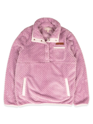 Keep It Cozy Youth Pullover in Lilac