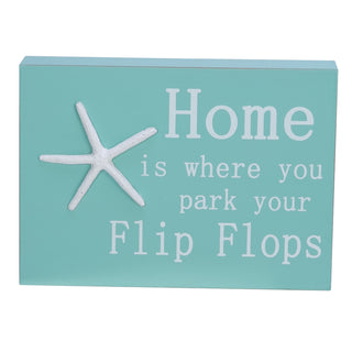 Park Your Flip Flops Plaque