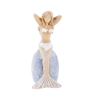 Sunbathing Mermaid Figurine