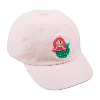 Mermaid Embroidered Kid's Hat