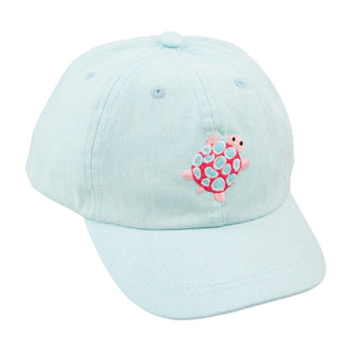 Turtle Embroidered Kid's Hat