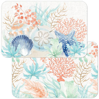 Seaside Reversible Plastic Placemat