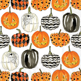 Spooky Chic Paper Cocktail Napkins - 20 Ct.