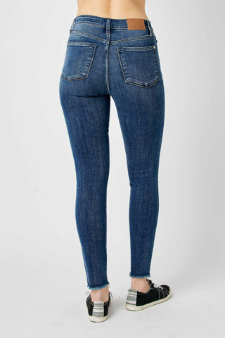 Destroyed High Waisted Skinny Jeans by Judy Blue