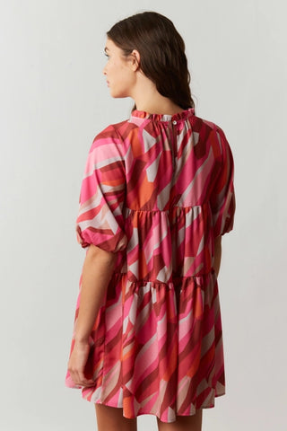 Carmine Babydoll Dress - Final Sale