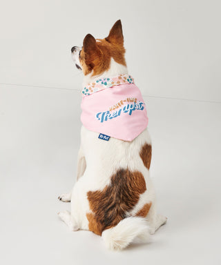 Part Time Therapist Reversible Pet Bandana