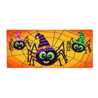 Happy Halloween Spiders Sassafras Switch Mat
