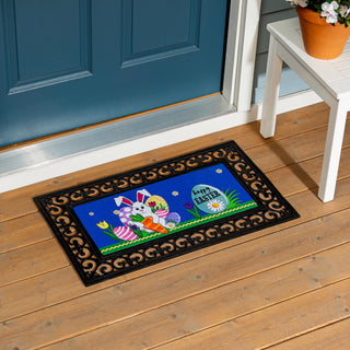 Happy Easter Bunny & CarrotSassafras Switch Mat