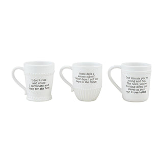 Sentiment Mugs *3 Styles*