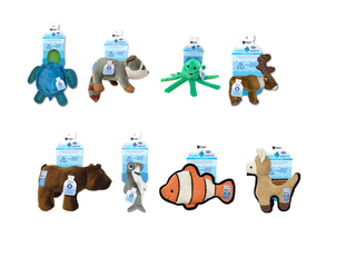 Clean Earth Recycled Plush Toys - 100% Sustainable - Seahorse Large