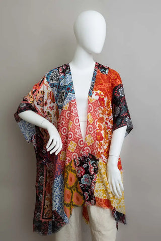 Floral Patchwork Kimono