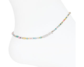 Pastel Shell Beads Anklet