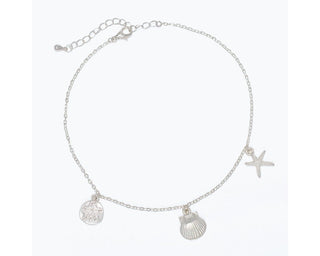 Sand Dollar Sea Life Anklet