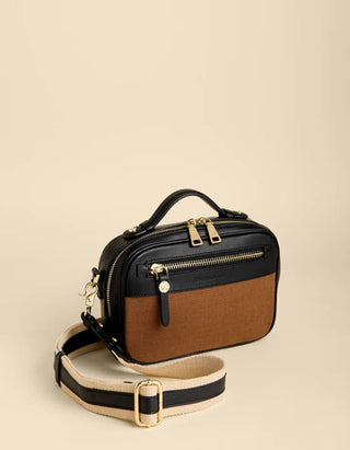 Sable Ellie Crossbody In Toffee/Black