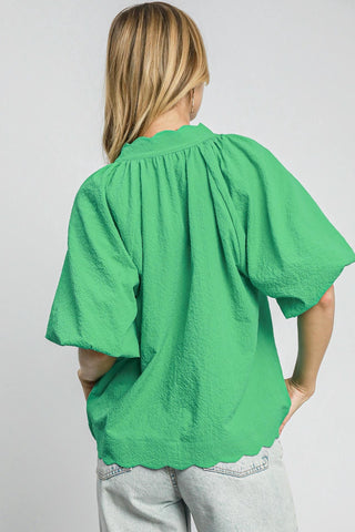 What's Not To Like Top in Green