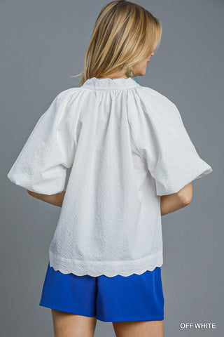 What's Not To Like Top in Off White
