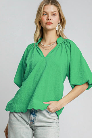 What's Not To Like Top in Green
