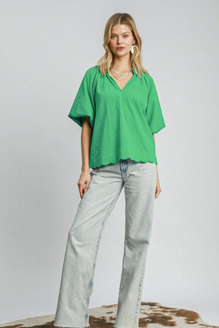What's Not To Like Top in Green