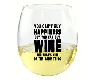 You Can't Buy Happiness EverDrinkware Wine Tumbler