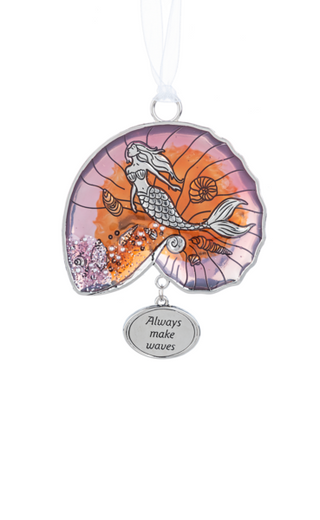 By The Shore Ornament - Always Make Waves