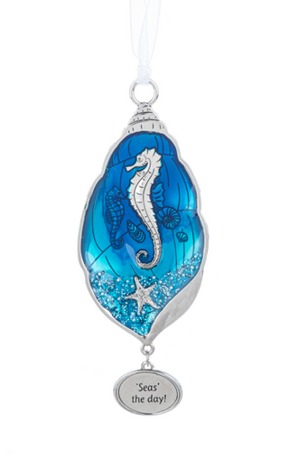 By The Shore Ornament -  Seas' the Day!