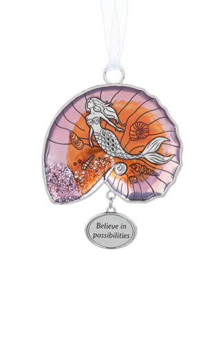 By The Shore Ornament - Believe in Possibilities