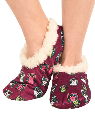 Night Owl Fuzzy Feet