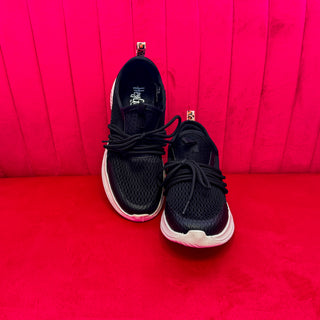 Soft Serve Sneaker in Black