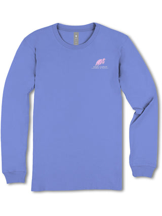 Tiny Flowers Turtle Tracker Long Sleeve T-Shirt in Bali