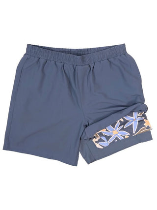 Men's Lined Shorts in Tropical Flowers