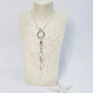 Pearlie Tassel Necklace