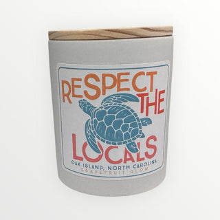 Respect The Locals Turtle Candle - Grapefruit Glow - Custom