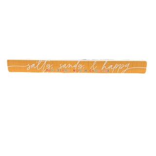 Salty, Sandy, Happy Talking Stick - Custom