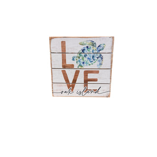 Love Turtle Pallet Sign - Custom