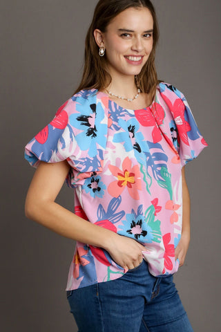 Make It Through Top in Light Mauve