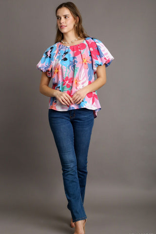 Make It Through Top in Light Mauve