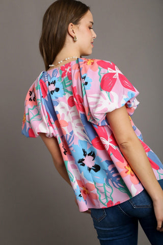 Make It Through Top in Light Mauve