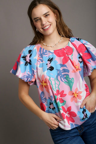 Make It Through Top in Light Mauve