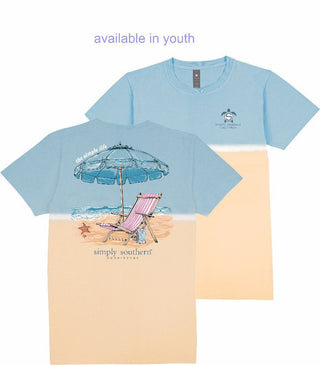Simple Life Short Sleeve T-Shirt in Splash