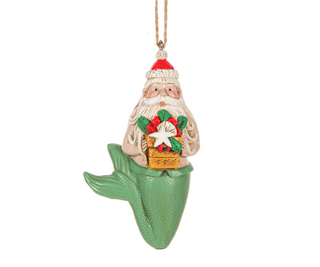 Santa Merman Ornament
