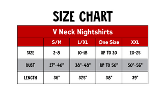 Time to Unwind V-Neck Nightshirt