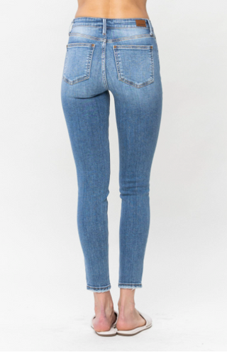 Vintage Wash Skinny Jeans by Judy Blue