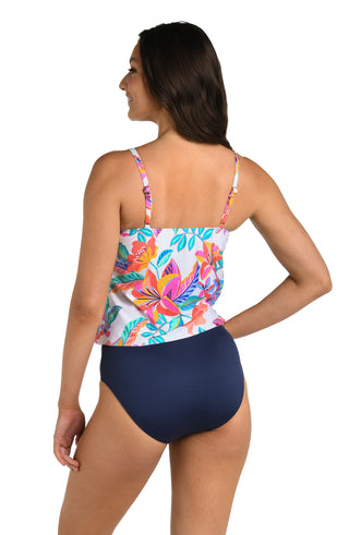 Talking To The Sea Tankini Top in Francesca Tropical Multi